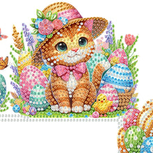 Load image into Gallery viewer, Happy Easter 5D DIY Diamond Painting Door Corner Sign for Door Wall Decor
