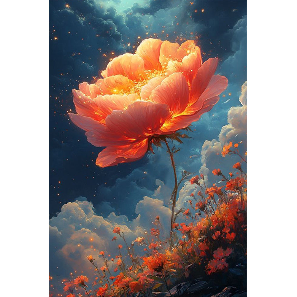 Diamond Painting - Full Round - Blooming Flower (40*60CM)
