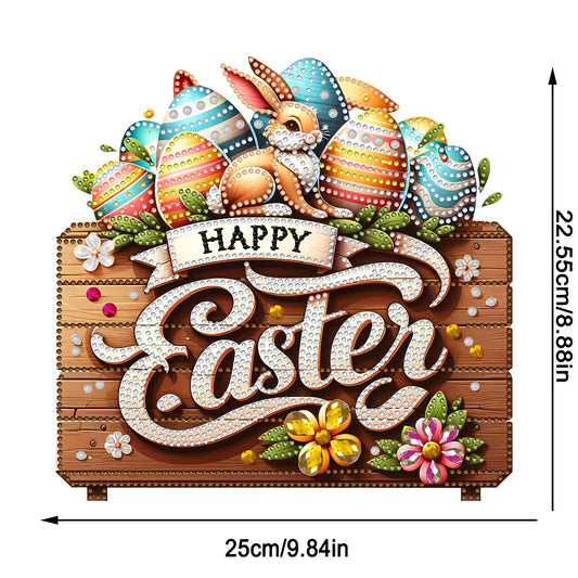 Acrylic Special Shape Easter Diamond Painting Desktop Decors Bedroom Table Decor