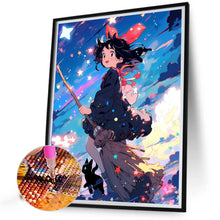 Load image into Gallery viewer, AB Diamond Painting - Full Round - Kiki&#39;s Delivery Service (40*50CM)
