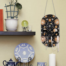 Load image into Gallery viewer, Gemstone Black Cat Diamond Painting Ornaments with Shelf for Garden Window Decor
