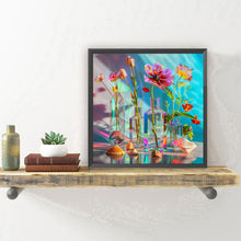 Load image into Gallery viewer, Diamond Painting - Full Round - Simple Shell Geometric Flower (30*30CM)
