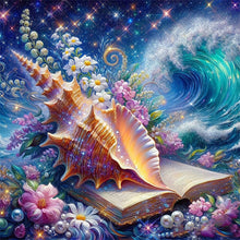 Load image into Gallery viewer, Diamond Painting - Full Round - Dream Conch Sea Water (30*30CM)
