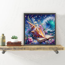 Load image into Gallery viewer, Diamond Painting - Full Round - Dream Conch Sea Water (30*30CM)

