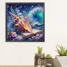 Load image into Gallery viewer, Diamond Painting - Full Round - Dream Conch Sea Water (30*30CM)
