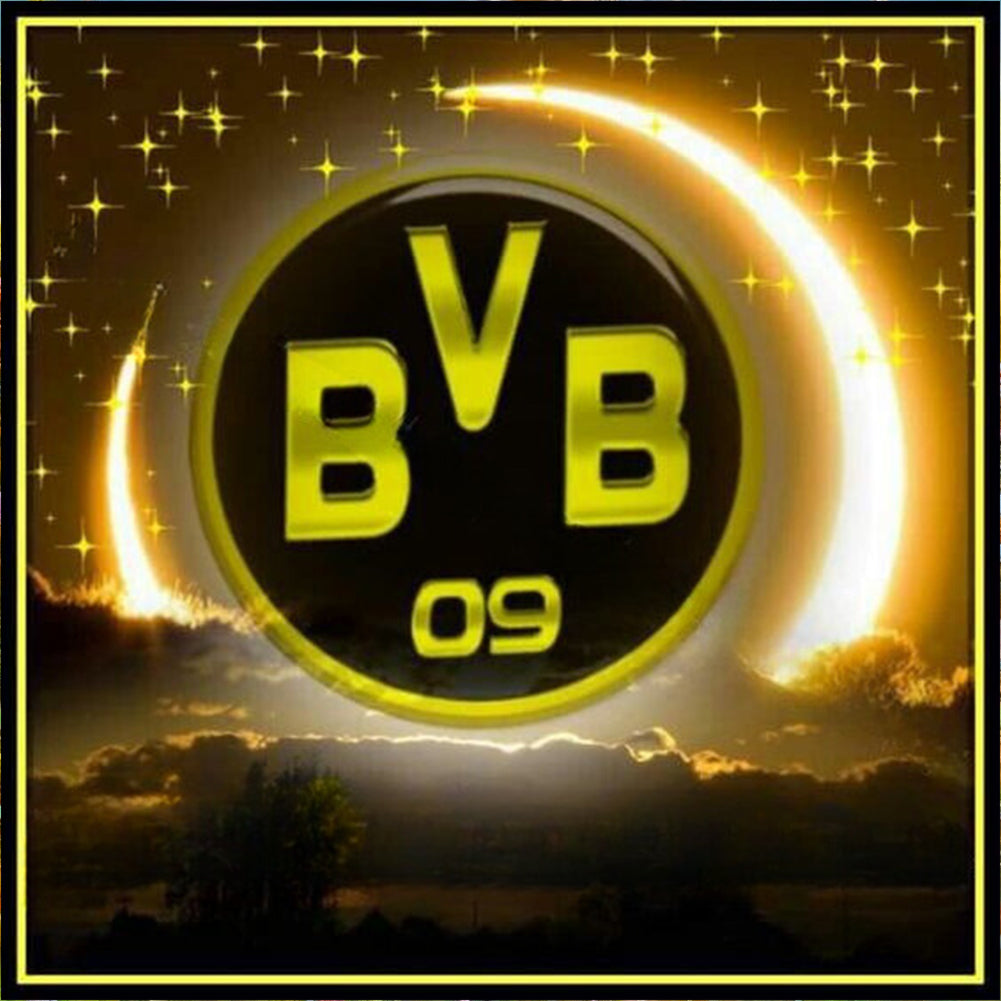 Diamond Painting - Full Round - Borussia Dortmund Football Club (40*40CM)