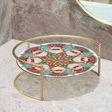 Load image into Gallery viewer, Acrylic Color Pattern 5D DIY Diamond Painting Serving Tray for Desk Coffee Table
