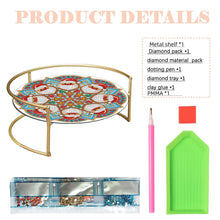 Load image into Gallery viewer, Acrylic Color Pattern 5D DIY Diamond Painting Serving Tray for Desk Coffee Table
