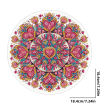 Load image into Gallery viewer, Acrylic Color Pattern 5D DIY Diamond Painting Serving Tray for Desk Coffee Table
