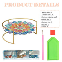 Load image into Gallery viewer, Acrylic Color Pattern 5D DIY Diamond Painting Serving Tray for Desk Coffee Table
