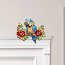 Load image into Gallery viewer, 2Pcs Lazy Bear 5D DIY Wooden Door Topper Wood Door Corner Decor for Party Favors
