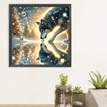 Load image into Gallery viewer, Diamond Painting - Full Round - Snow Wolf (30*30CM)
