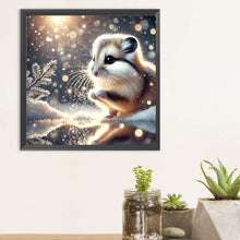 Load image into Gallery viewer, Diamond Painting - Full Round - Snow Mouse (30*30CM)
