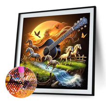 Load image into Gallery viewer, Diamond Painting - Full Round - Western Element Galloping Horse (30*30CM)
