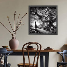 Load image into Gallery viewer, Diamond Painting - Full Round - Night forest girl (40*40CM)

