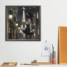 Load image into Gallery viewer, Diamond Painting - Full Round - Night tower girl (40*40CM)

