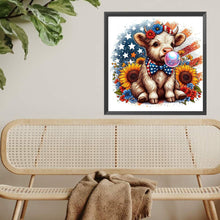 Load image into Gallery viewer, Diamond Painting - Full Square - Cow in the American Sun (30*30CM)
