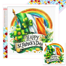 Load image into Gallery viewer, Diamond Painting - Full Square - St. Patrick&#39;s Day (40*40CM)
