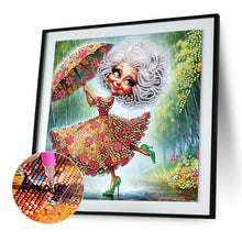 Load image into Gallery viewer, Diamond Painting - Partial Special Shaped - Cute Granny (30*30CM)
