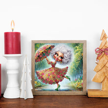 Load image into Gallery viewer, Diamond Painting - Partial Special Shaped - Cute Granny (30*30CM)

