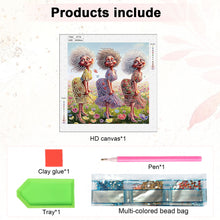 Load image into Gallery viewer, Diamond Painting - Partial Special Shaped - Cute Granny (30*30CM)
