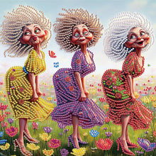 Load image into Gallery viewer, Diamond Painting - Partial Special Shaped - Cute Granny (30*30CM)
