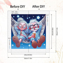 Load image into Gallery viewer, Diamond Painting - Partial Special Shaped - Cute Granny (30*30CM)
