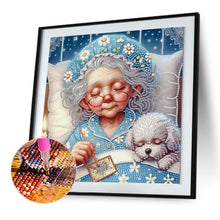 Load image into Gallery viewer, Diamond Painting - Partial Special Shaped - Cute Granny (30*30CM)
