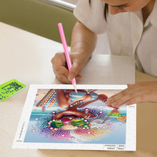 Load image into Gallery viewer, Diamond Painting - Partial Special Shaped - Cute Granny (30*30CM)
