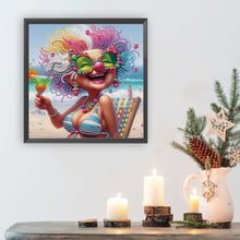Load image into Gallery viewer, Diamond Painting - Partial Special Shaped - Cute Granny (30*30CM)
