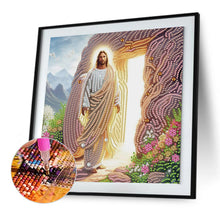 Load image into Gallery viewer, Diamond Painting - Partial Special Shaped - Mother Jesus (30*30CM)
