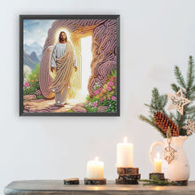 Load image into Gallery viewer, Diamond Painting - Partial Special Shaped - Mother Jesus (30*30CM)
