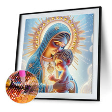 Load image into Gallery viewer, Diamond Painting - Partial Special Shaped - Mother Jesus (30*30CM)
