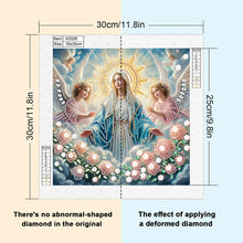 Load image into Gallery viewer, Diamond Painting - Partial Special Shaped - Mother Jesus (30*30CM)
