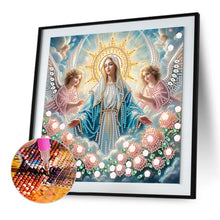 Load image into Gallery viewer, Diamond Painting - Partial Special Shaped - Mother Jesus (30*30CM)
