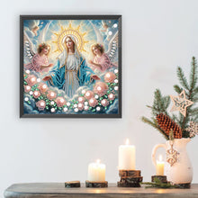 Load image into Gallery viewer, Diamond Painting - Partial Special Shaped - Mother Jesus (30*30CM)
