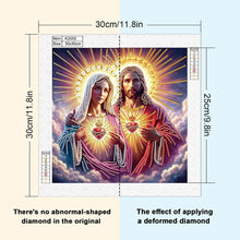 Load image into Gallery viewer, Diamond Painting - Partial Special Shaped - Mother Jesus (30*30CM)
