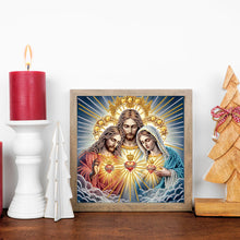 Load image into Gallery viewer, Diamond Painting - Partial Special Shaped - Mother Jesus (30*30CM)
