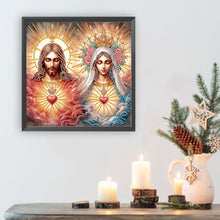 Load image into Gallery viewer, Diamond Painting - Partial Special Shaped - Mother Jesus (30*30CM)
