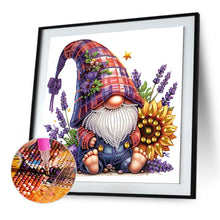 Load image into Gallery viewer, Diamond Painting - Partial Special Shaped - Flower Gnome (30*30CM)
