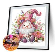 Load image into Gallery viewer, Diamond Painting - Partial Special Shaped - Flower Gnome (30*30CM)
