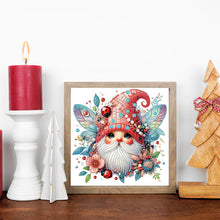 Load image into Gallery viewer, Diamond Painting - Partial Special Shaped - Flower Gnome (30*30CM)
