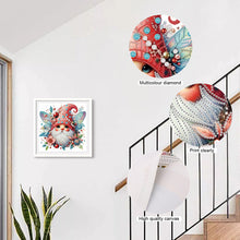 Load image into Gallery viewer, Diamond Painting - Partial Special Shaped - Flower Gnome (30*30CM)
