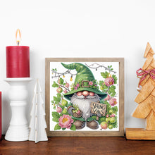 Load image into Gallery viewer, Diamond Painting - Partial Special Shaped - Flower Gnome (30*30CM)
