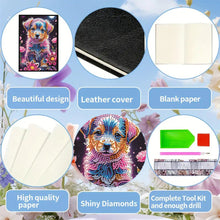 Load image into Gallery viewer, Animal 5D Diamond Painting Notebook DIY Diamond Art Diary Book Journal Notebook
