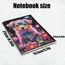 Load image into Gallery viewer, Animal 5D Diamond Painting Notebook DIY Diamond Art Diary Book Journal Notebook
