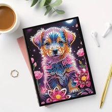 Load image into Gallery viewer, Animal 5D Diamond Painting Notebook DIY Diamond Art Diary Book Journal Notebook
