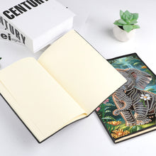 Load image into Gallery viewer, Animal 5D Diamond Painting Notebook DIY Diamond Art Diary Book Journal Notebook
