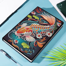 Load image into Gallery viewer, Animal 5D Diamond Painting Notebook DIY Diamond Art Diary Book Journal Notebook
