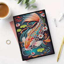 Load image into Gallery viewer, Animal 5D Diamond Painting Notebook DIY Diamond Art Diary Book Journal Notebook
